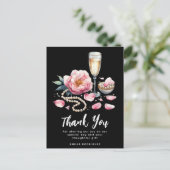 花びらパールスプロセッコウィビズブライダルシャワー ポストカード (スタンド正面)