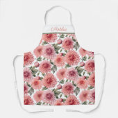 花びらピンクパーティー エプロン (正面)