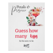 花びらプロセッコフローラブライダルシャワーブランチ推測 ポスター (正面)