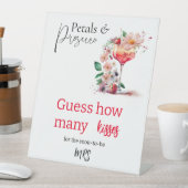 花びらプロセッコフローラブライダルシャワーブランチ推測 台座サイン (インサイチュ)