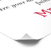 花びらプロセッコフローラブライダルシャワーブランチ日付 フォトプリント            (角)