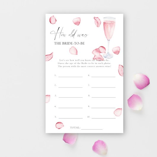 花びらプロセッコ – 新婦の年齢