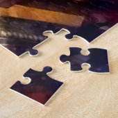 花びらランプ付き居心地の良いパーラー ジグソーパズル (側面)