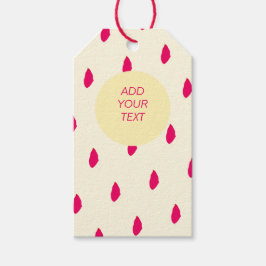 花びらレインデザインギフトラベル ギフトタグ