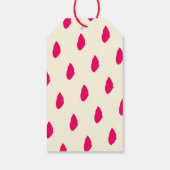 花びらレインデザインギフトラベル ギフトタグ (裏面)