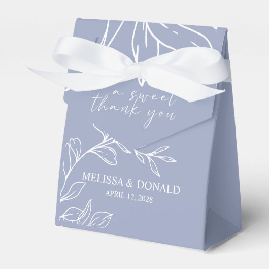 花びら付きボックス フェイバーボックス (正面サイド)