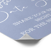 花びら付き夜 ポスター (角)