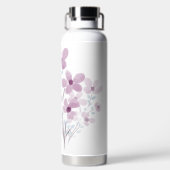 花びら付き水エレガント瓶 ウォーターボトル (背面)