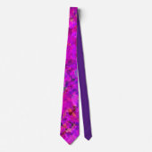 花びら抽象芸術 ネクタイ (正面)