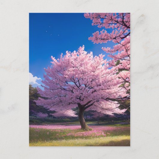 花びら春 ポストカード (正面)