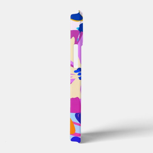 花びら芸術的絵を描 Case-Mate iPhoneのケース Case-Mate iPhoneケース (裏面 / 右)