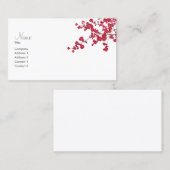 花びら葉の～名刺 名刺 (正面/裏面)