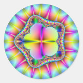 花びら2 ラウンドシール (正面)