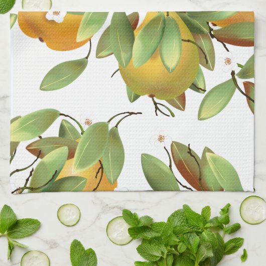 花びら キッチンタオル (折り畳み)