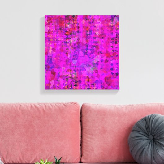 花びら キャンバスプリント (インサイチュ (リビング))