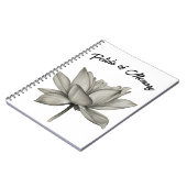 花びら ノートブック (左側)