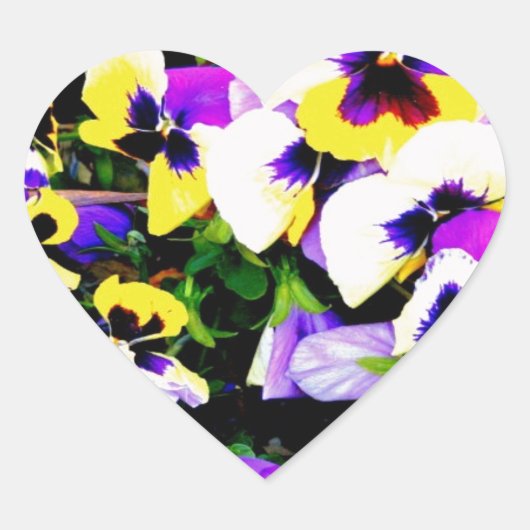 花びら ハートシール (正面)