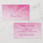 花びら.ピンク 名刺 (正面/裏面)