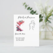 花びら&プロセッコキャットドレスブライダルシャワーゲーム (スタンド正面)