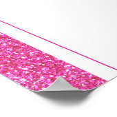 花びら&プロセッコフローラアーチブライダルシャワー ポスター (角)