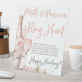 花びら&プロセッコリングや輪ゲームリングや輪狩りゲーム 台座サイン (インサイチュ)