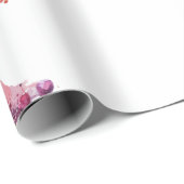 花びら&プロセッコ赤面フローラブライダルシャワー ラッピングペーパー (ロールコーナー)