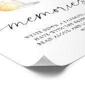 花びら&プロセッコ – 花嫁との思い出 ポスター (角)