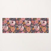 花びら&ボーン ヨガマット (裏面(横))