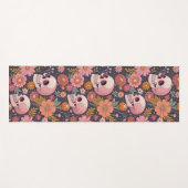 花びら&ボーン ヨガマット (正面(横))