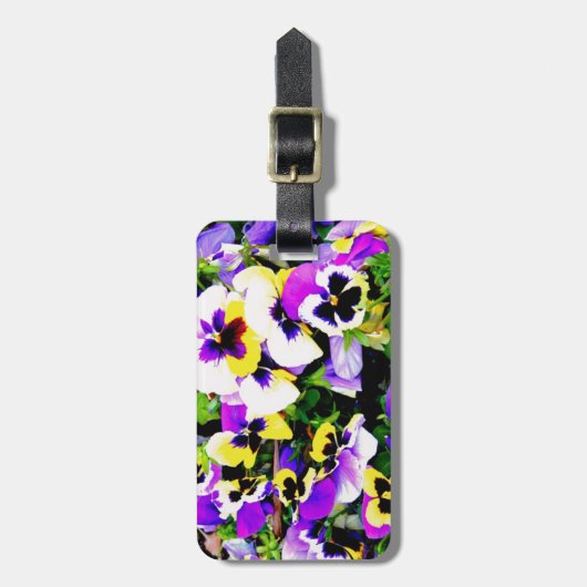 花びら ラゲッジタグ (正面縦)