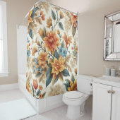 花びら&詩Aフローラ シャワーカーテン (インサイチュ)