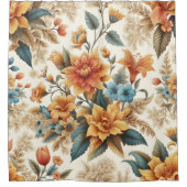 花びら&詩Aフローラ シャワーカーテン (正面)