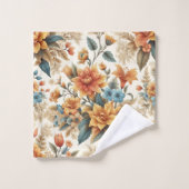 花びら&詩Aフローラ バスタオルセット (ウォッシュタオル)