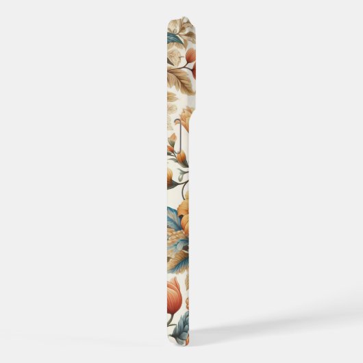 花びら&詩Aフローラ iPhoneケース (右側面)