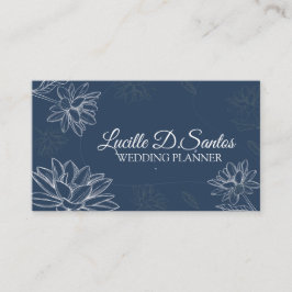 花びら（青） 名刺