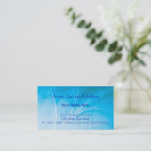 花びら.青 名刺 (スタンド正面)