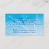 花びら.青 名刺 (裏面)