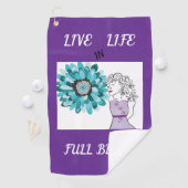 花への愛 ゴルフタオル (インサイチュ)