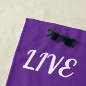 花への愛 ビーチタオル (インサイチュ)