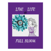 花への愛 ポスター (正面)