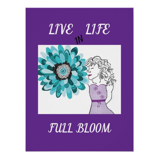 花への愛 ポスター (正面)