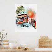 花への道 ポスター (キッチン)