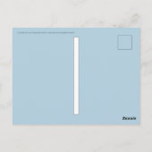 花も！ ポストカード (裏面)