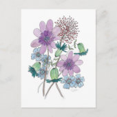 花も! ポストカード (正面)