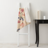 花やのシームレ葉スパターンフローラ シェルパブランケット (インサイチュ)