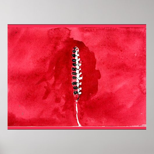 花や木の観賞，穀物 ポスター (正面)