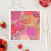 花や植物のピンクの模様 (インサイチュ)