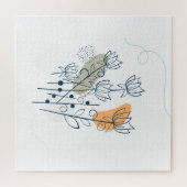 花や離れポスター ジグソーパズル (横)