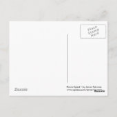 花らせん1 ポストカード (裏面)