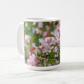 花りんご木の繊細な枝 コーヒーマグカップ (正面左)